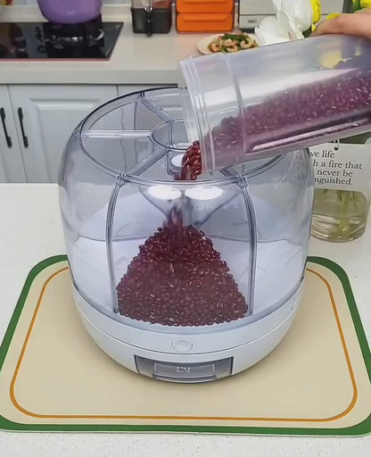 Rotating Grain & Food Storage Dispenser
