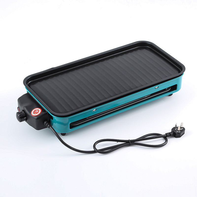 Home smokeless barbecue grill