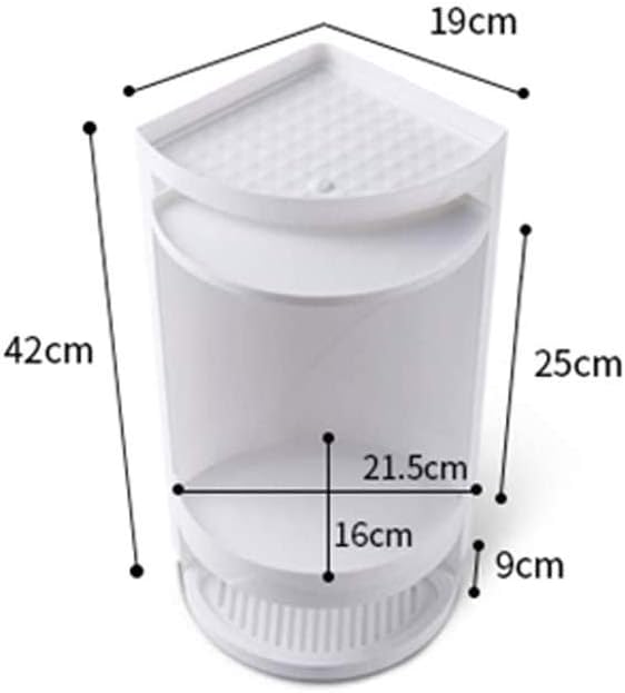 2-tier Rotating Storage Shelf