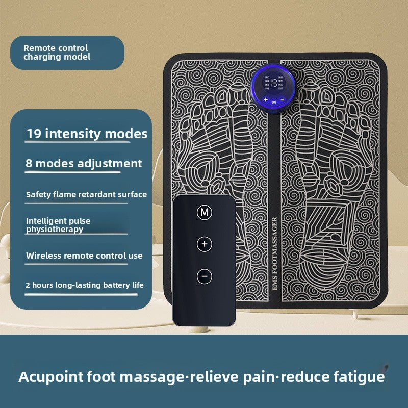 Electric Foot Massager Pad with Remote Control