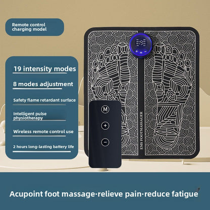 Electric Foot Massager Pad with Remote Control