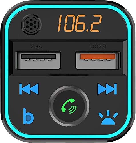 FM Transmitter with Bluetooth