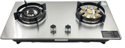 Stainless Steel 2 Burner Gas Hob