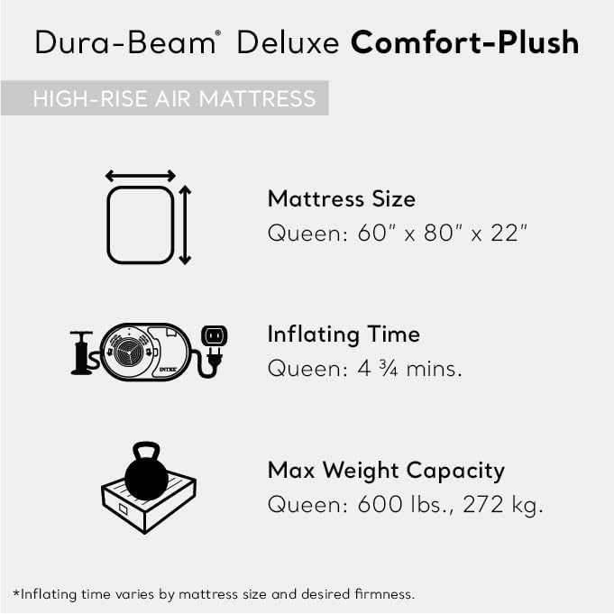 Inflatable Mattress With Built In Air Pump