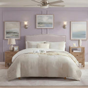 Velvet Plain Comforter 3 Pieces Set 230x260cm