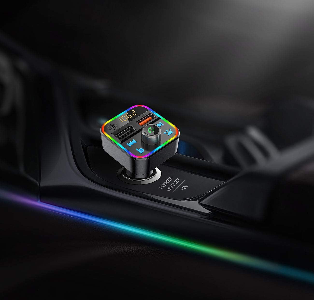 FM Transmitter with Bluetooth