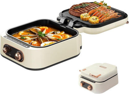 3 in 1 hot pot grill