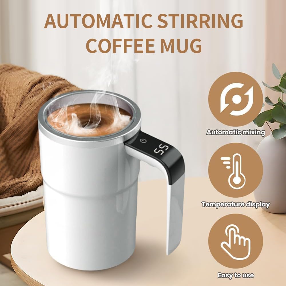 Rechargeable Automatic Magnetic Stirring Mug