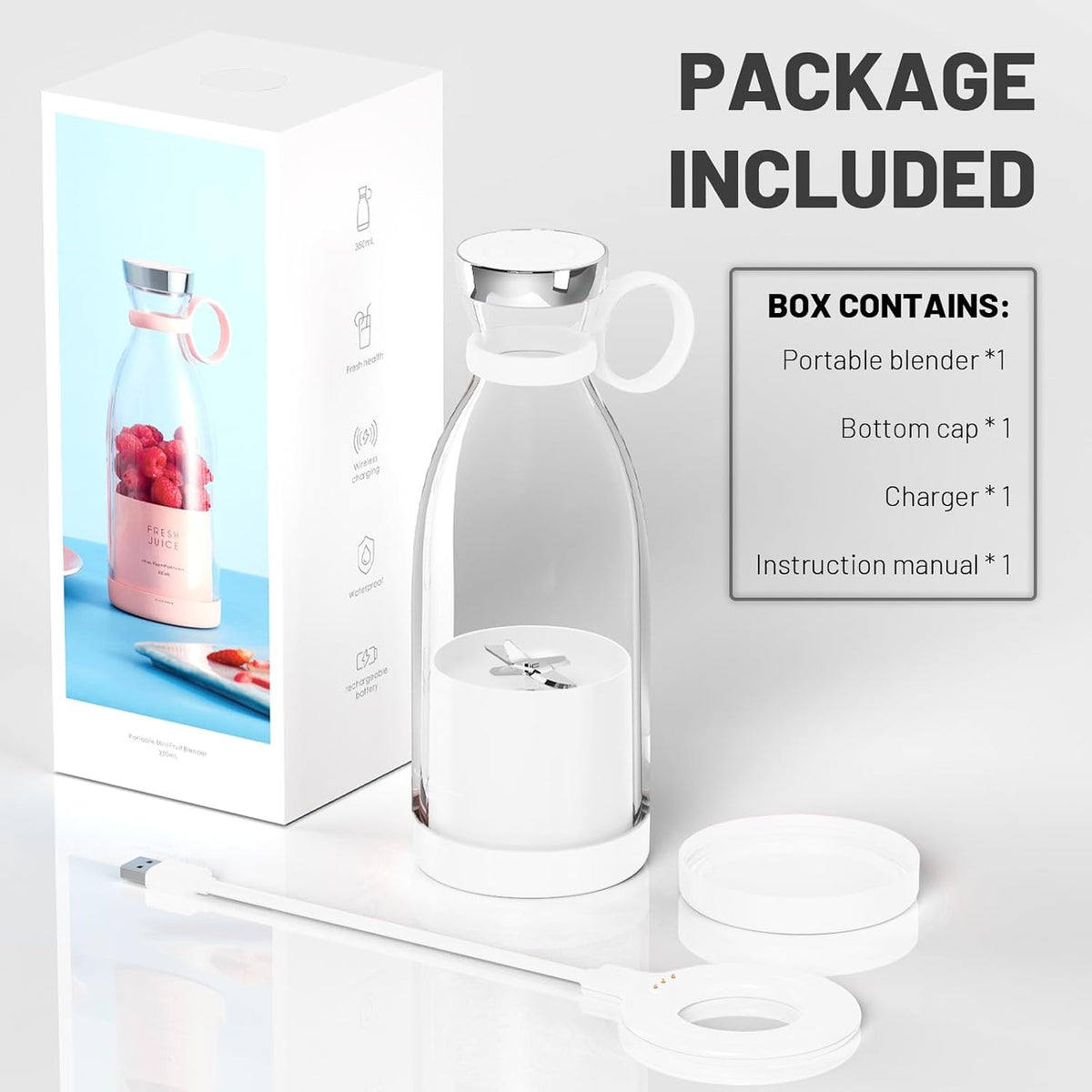 Portable Blender for Shakes and Smoothies
