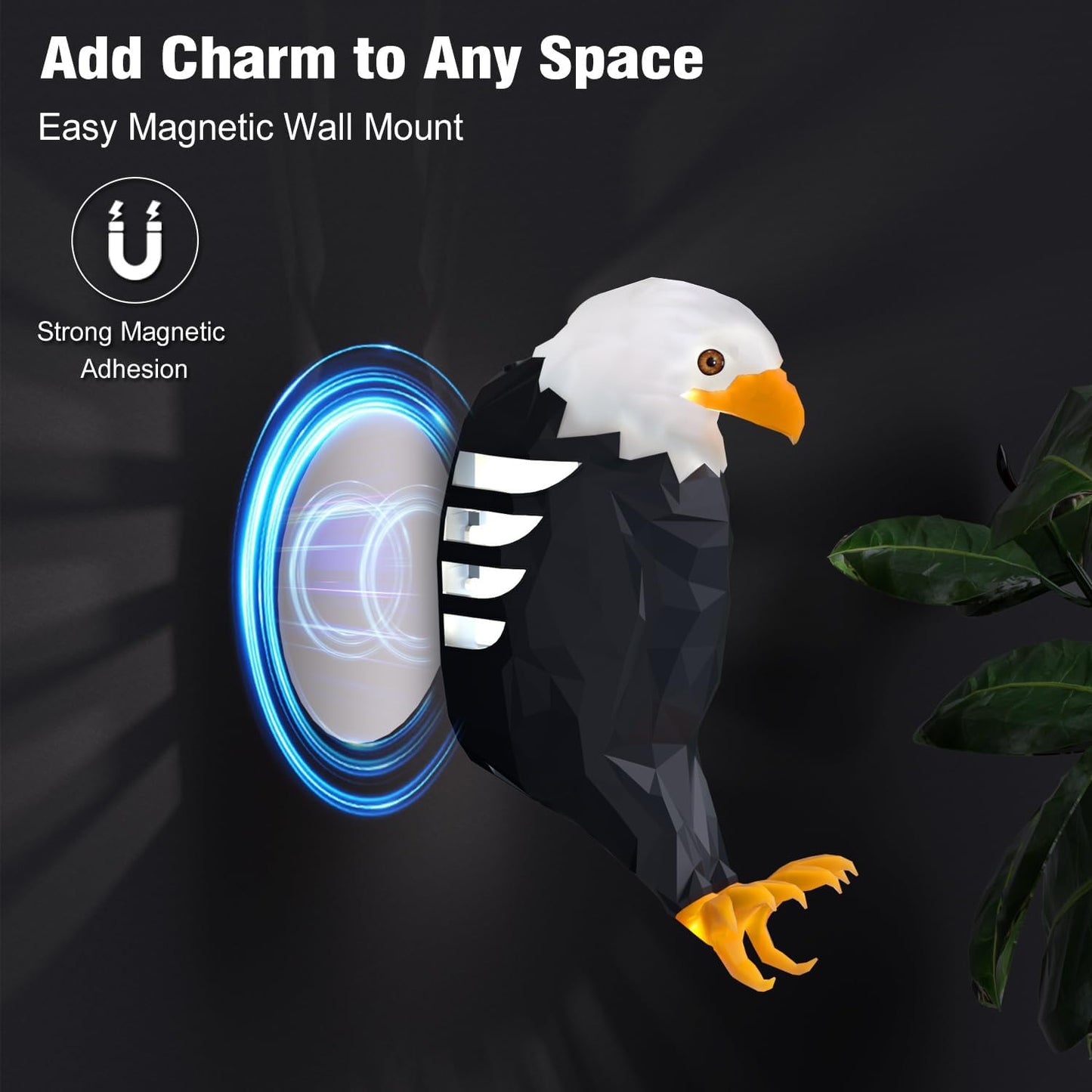 Bald Eagle Wall Light