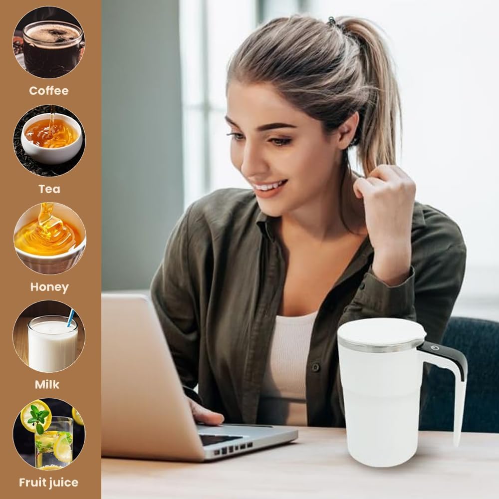 Rechargeable Automatic Magnetic Stirring Mug
