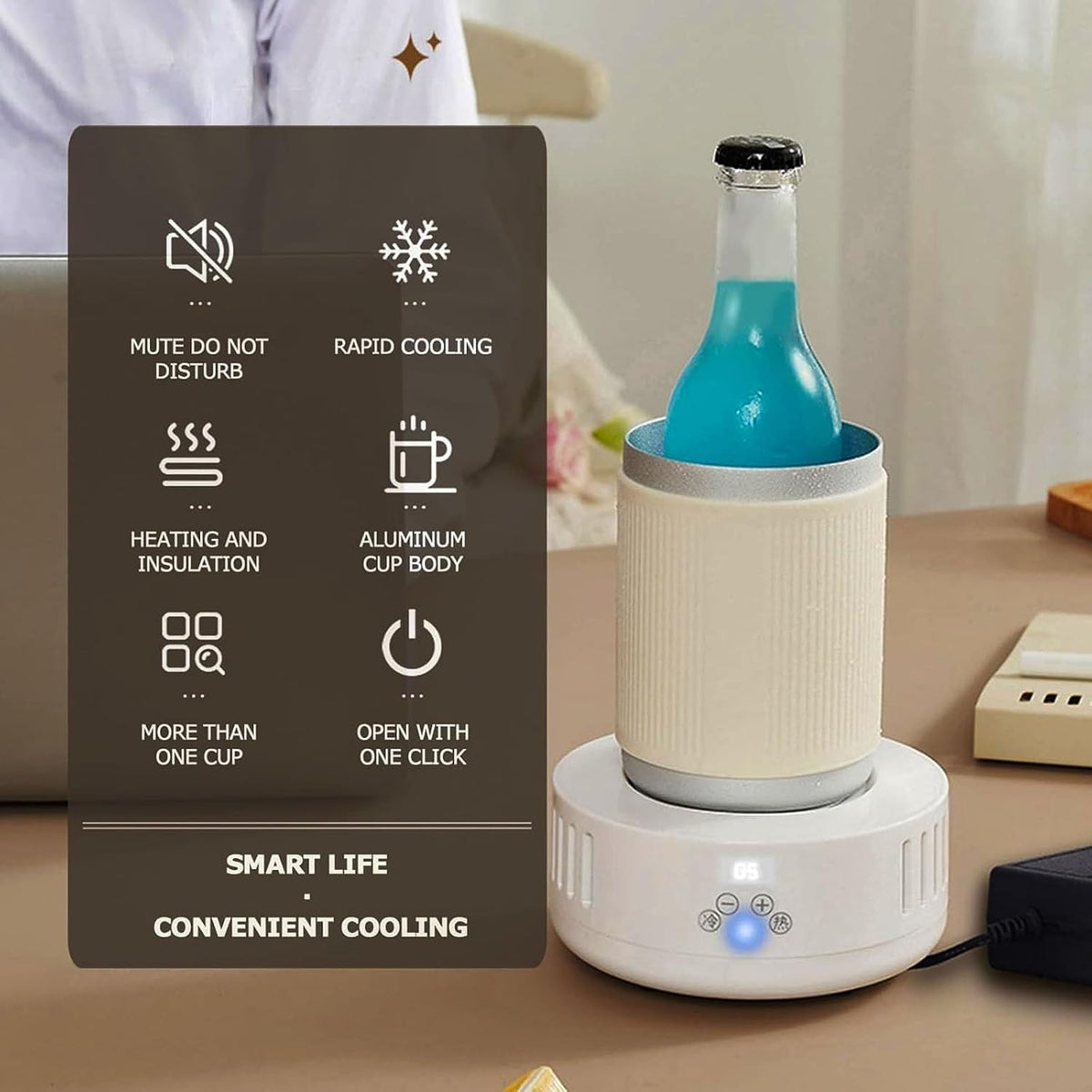 2-in-1 Smart Cup Cooler Warmer