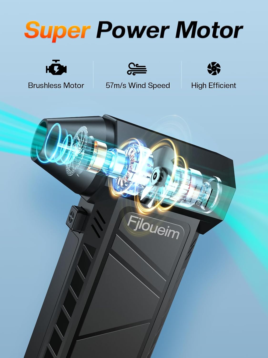 Mini Jet Fan For Car Cleaning