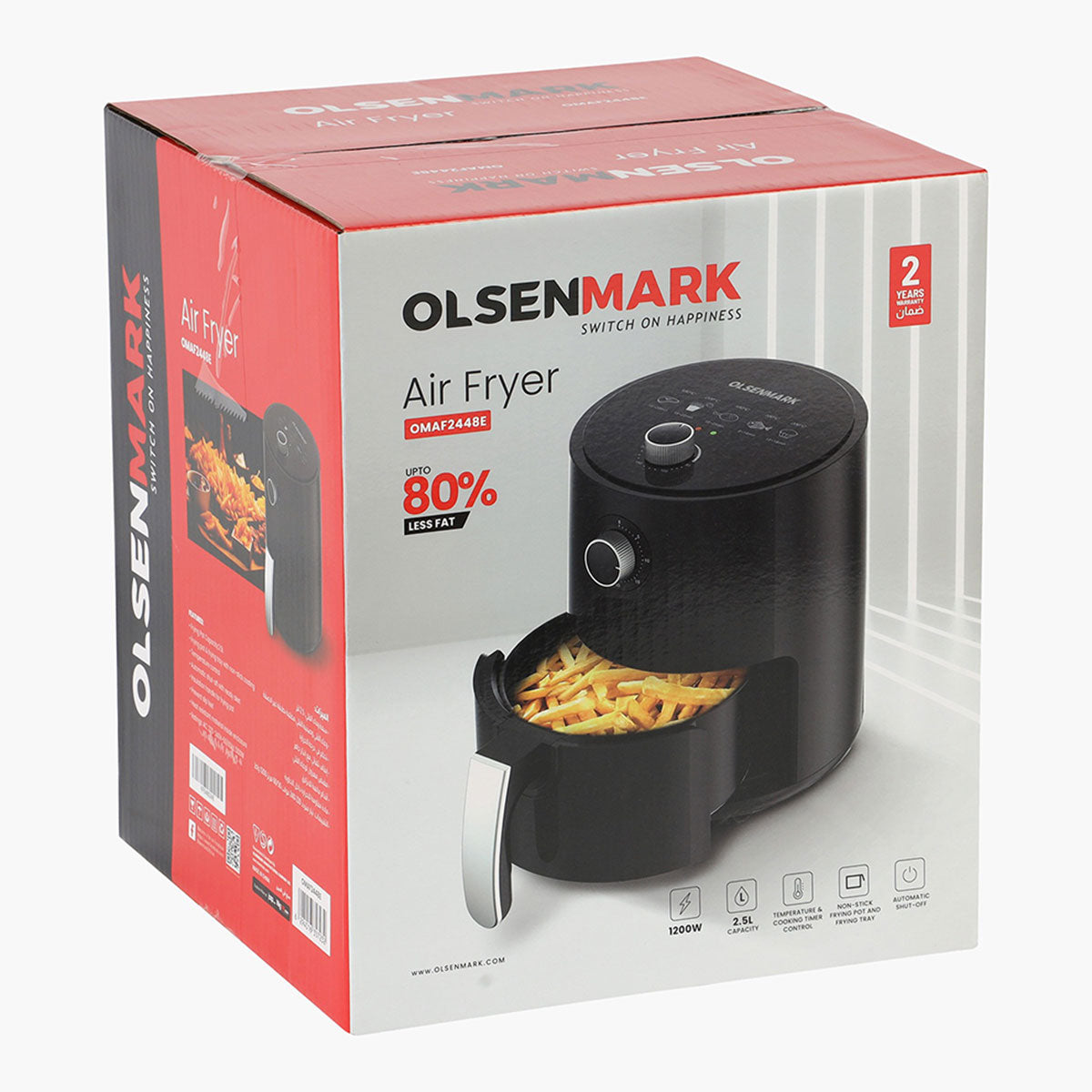 Olsenmark Automatic Air Fryer 2.5L