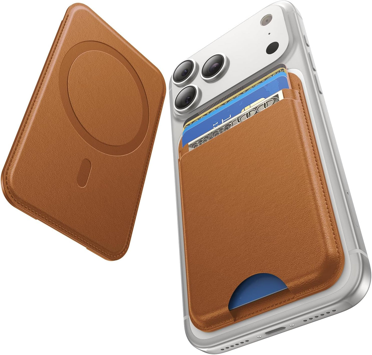 Magnetic Leather Wallet