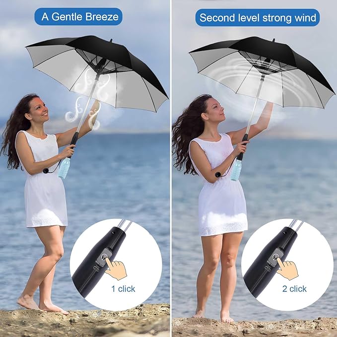 Electric Cooling Fan Umbrella