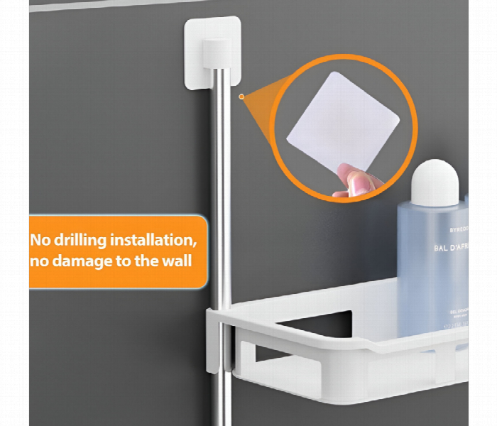 3 Layer Punch Free Over Toilet Storage Shelf