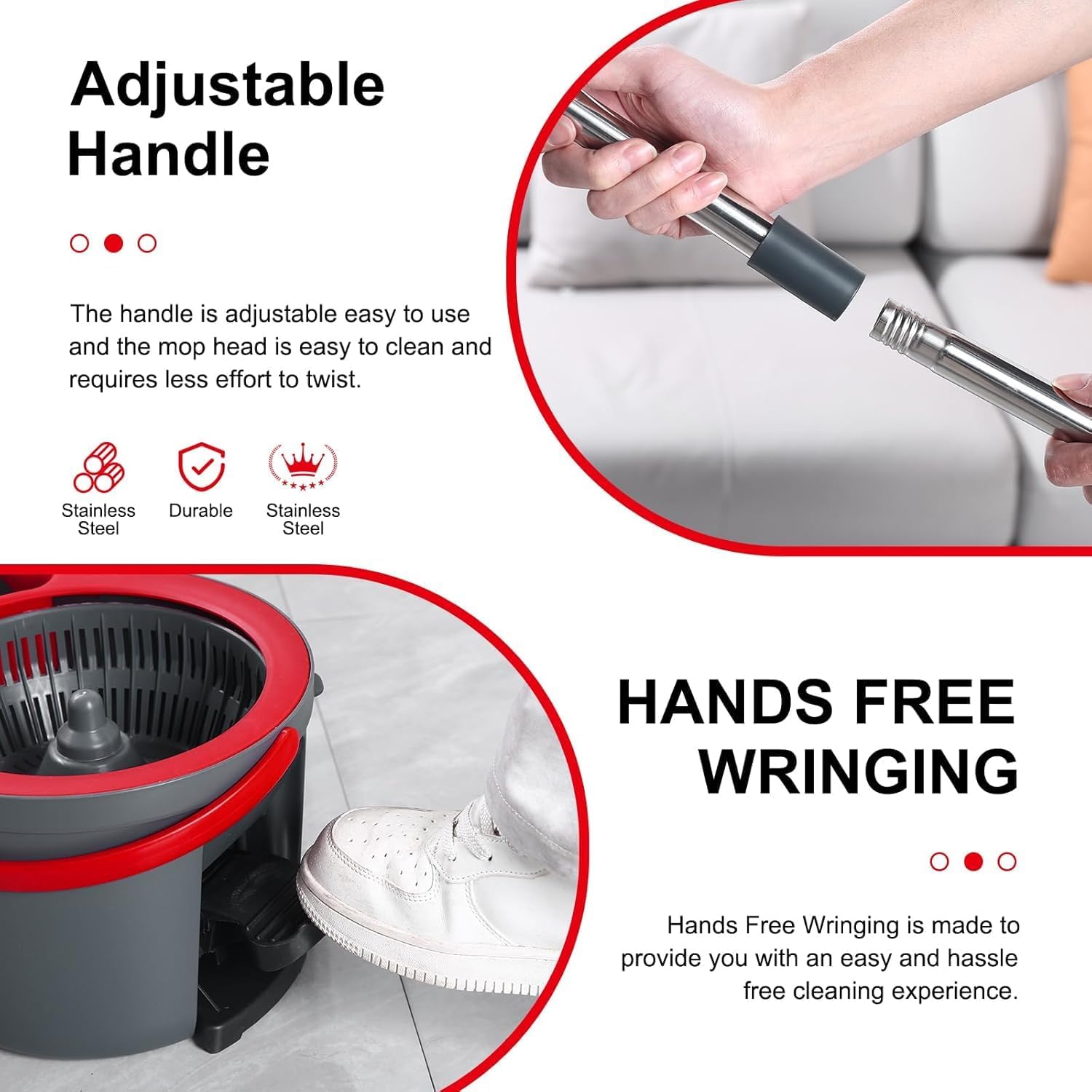 Magic Spin & Clean Mop Set