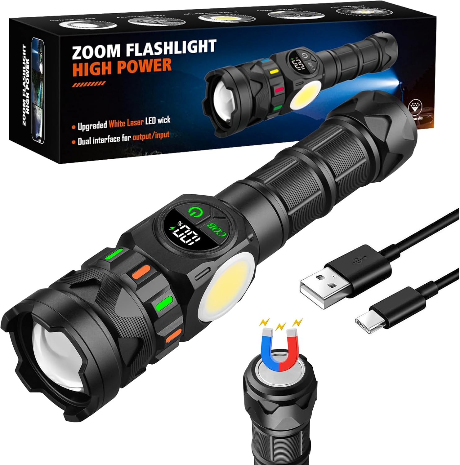 Rechargeable High Flashlights