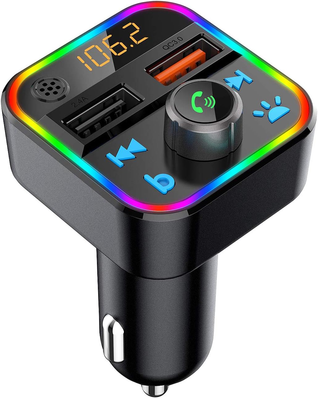 FM Transmitter with Bluetooth