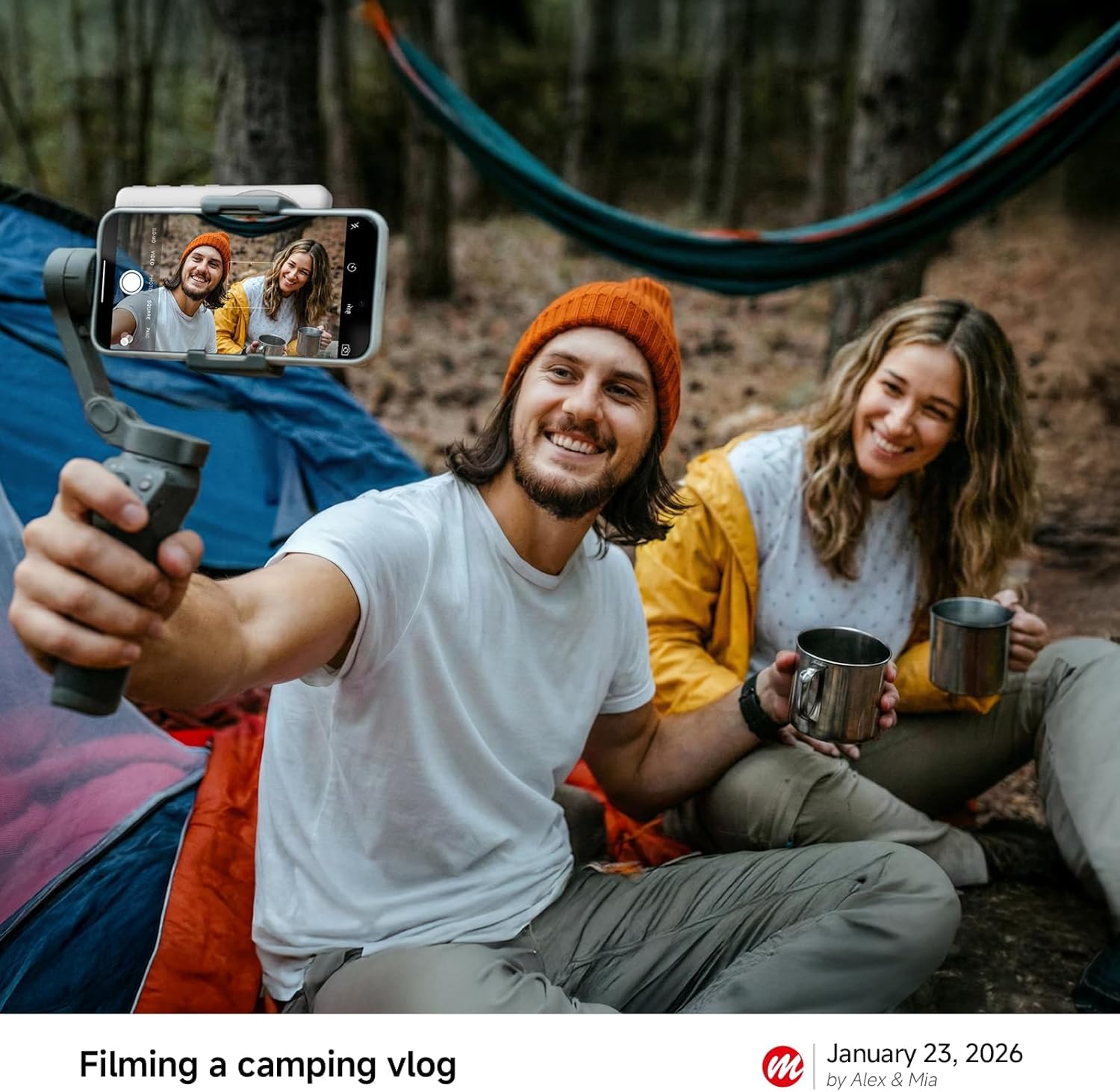 Magnetic Selfie Monitor Screen