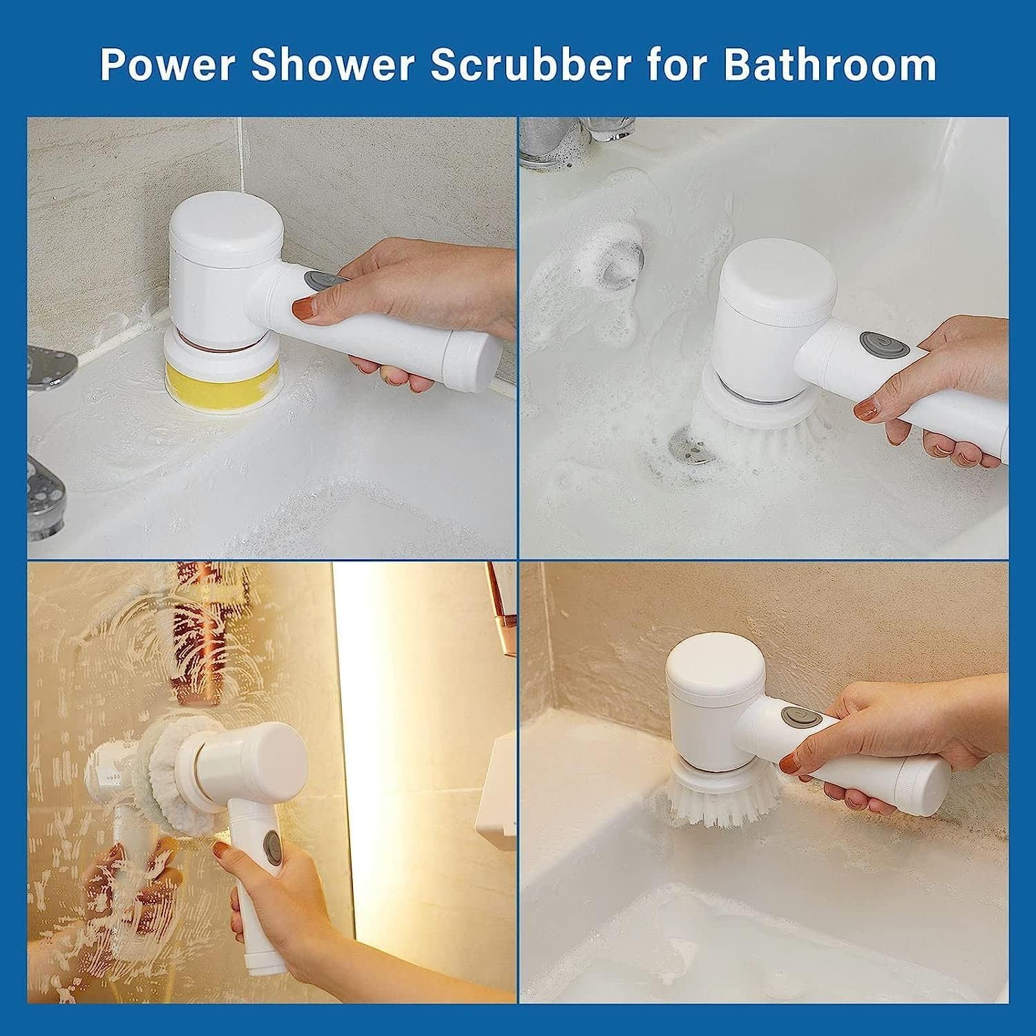Multi-Functional 5 in 1 Electric Cleaning Brush