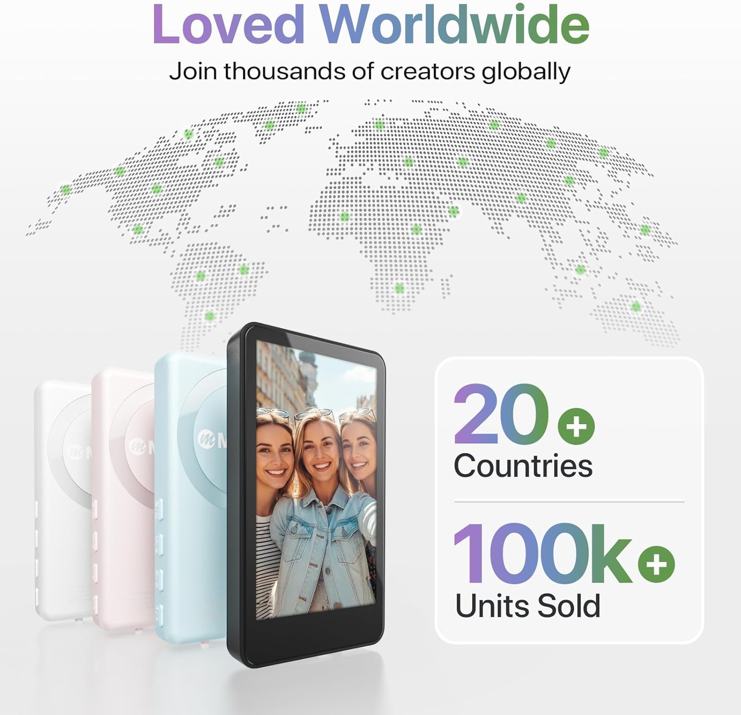 Magnetic Selfie Monitor Screen