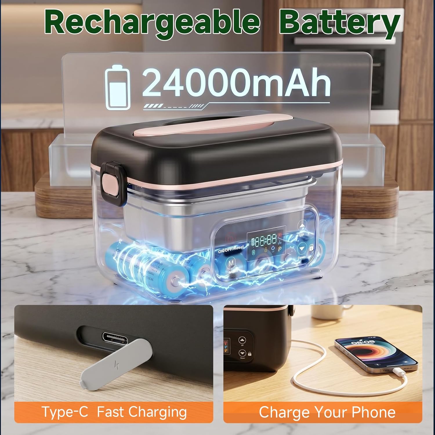 Cordless Electric Lunch Box