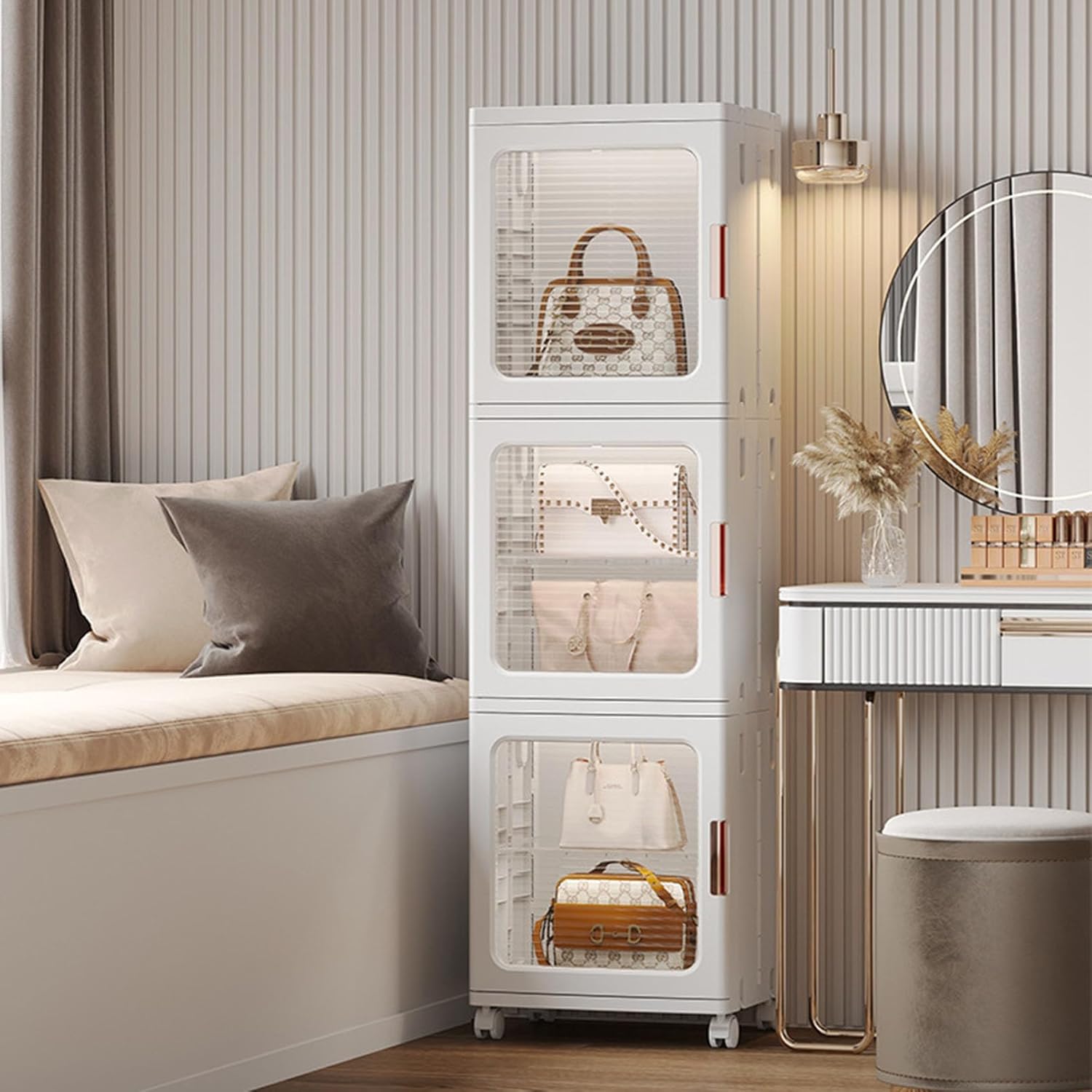 Foldable Cabinet Storage Organizer