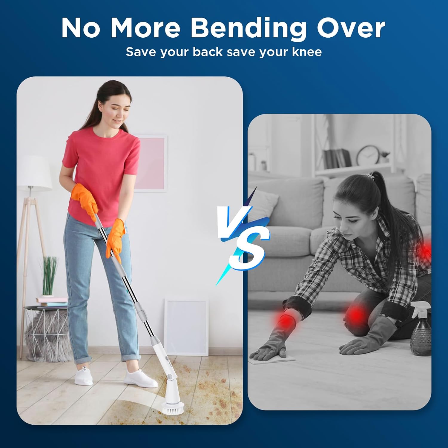 5 in 1  Electric Spin Scrubber