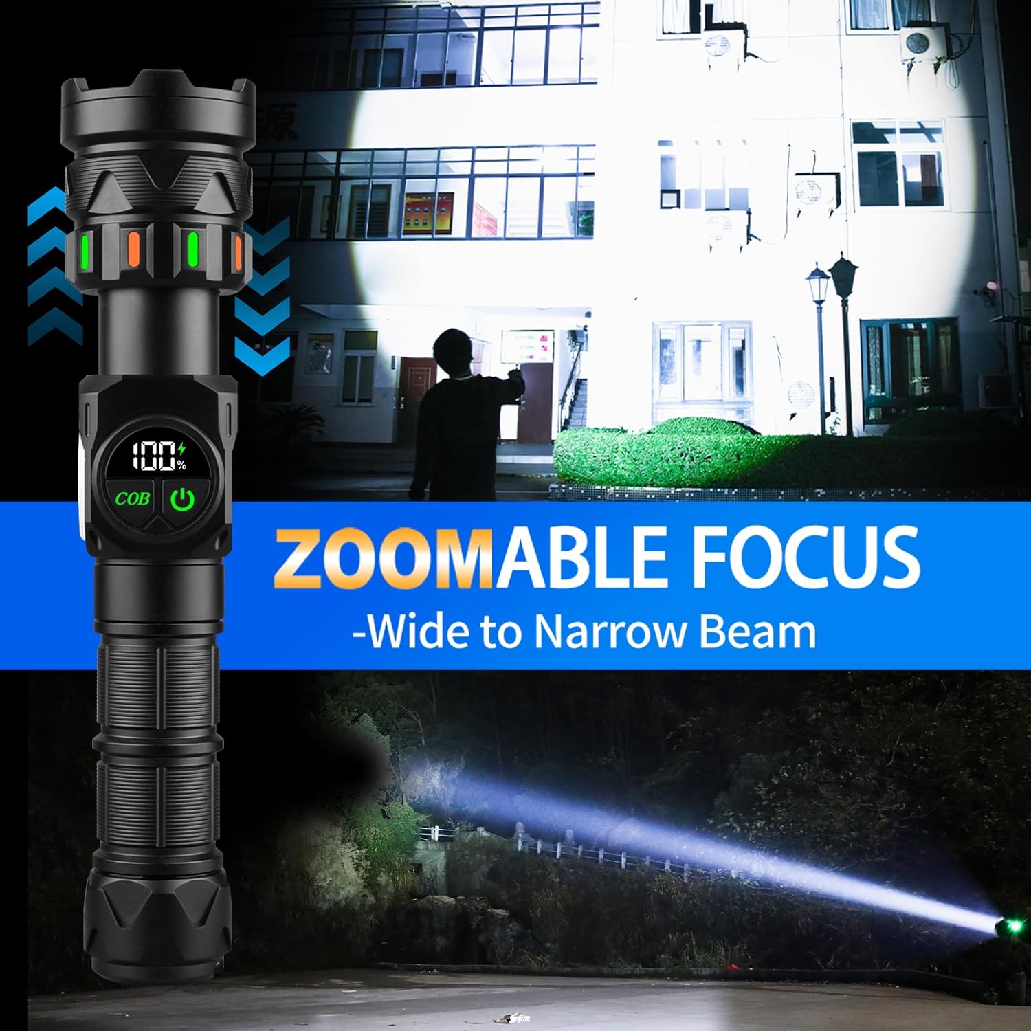 Rechargeable High Flashlights