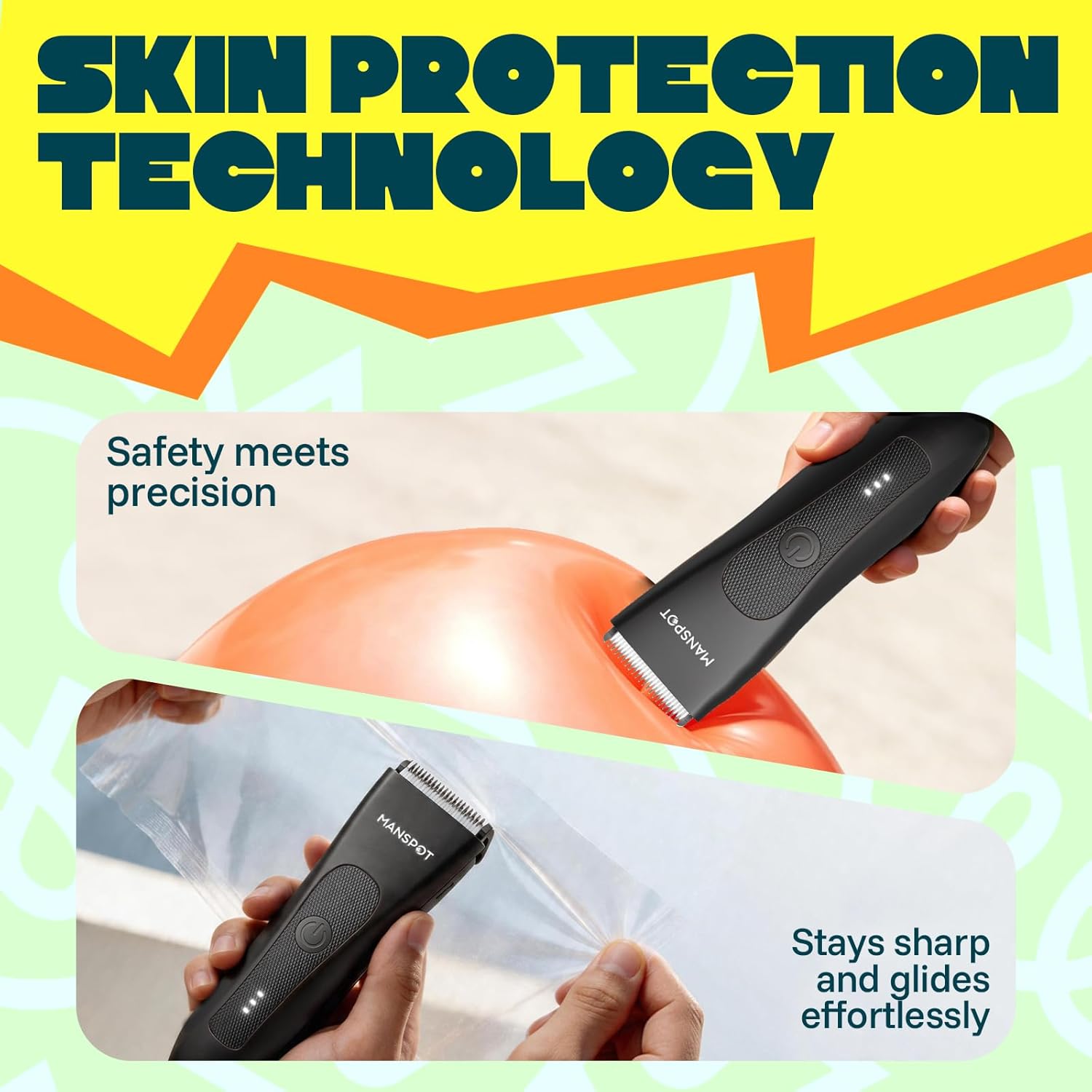 Body Hair Trimmer for Men