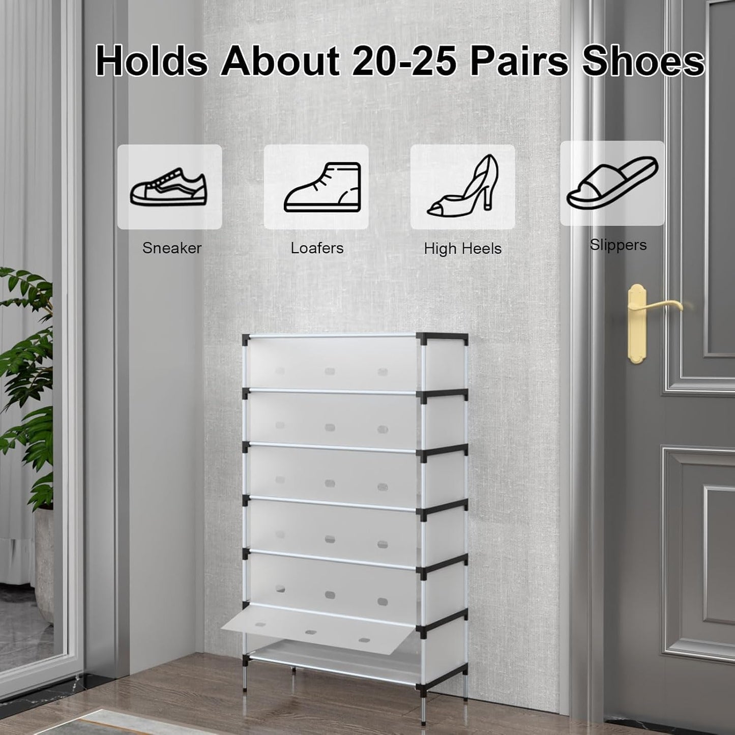 5-Tier Shoe Rack