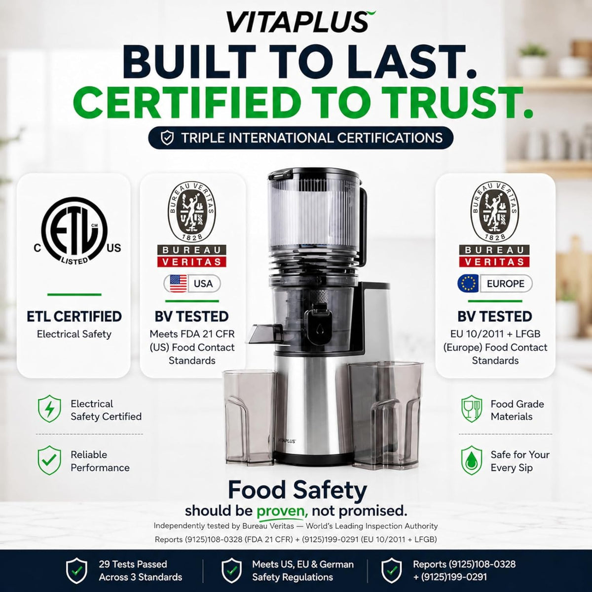 Cold Press Juicer with Stainless Steel