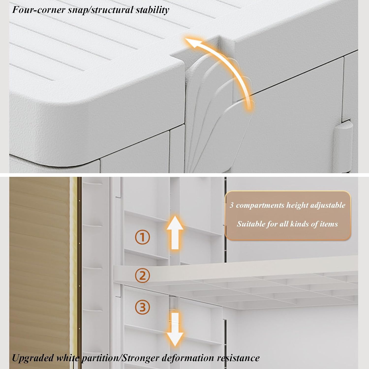 Foldable Cabinet Storage Organizer
