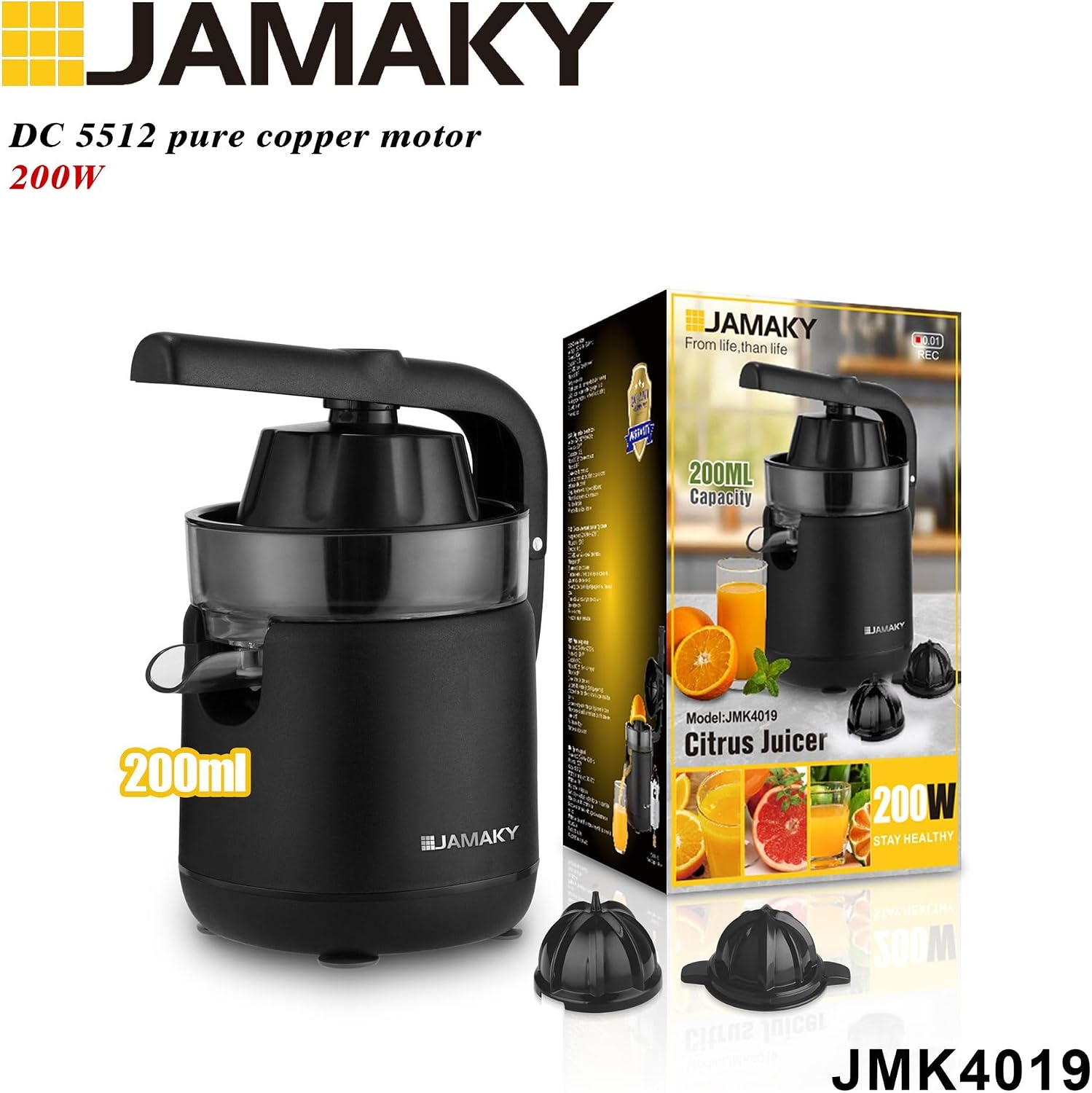 JAMAKY Electric Citrus Juicer
