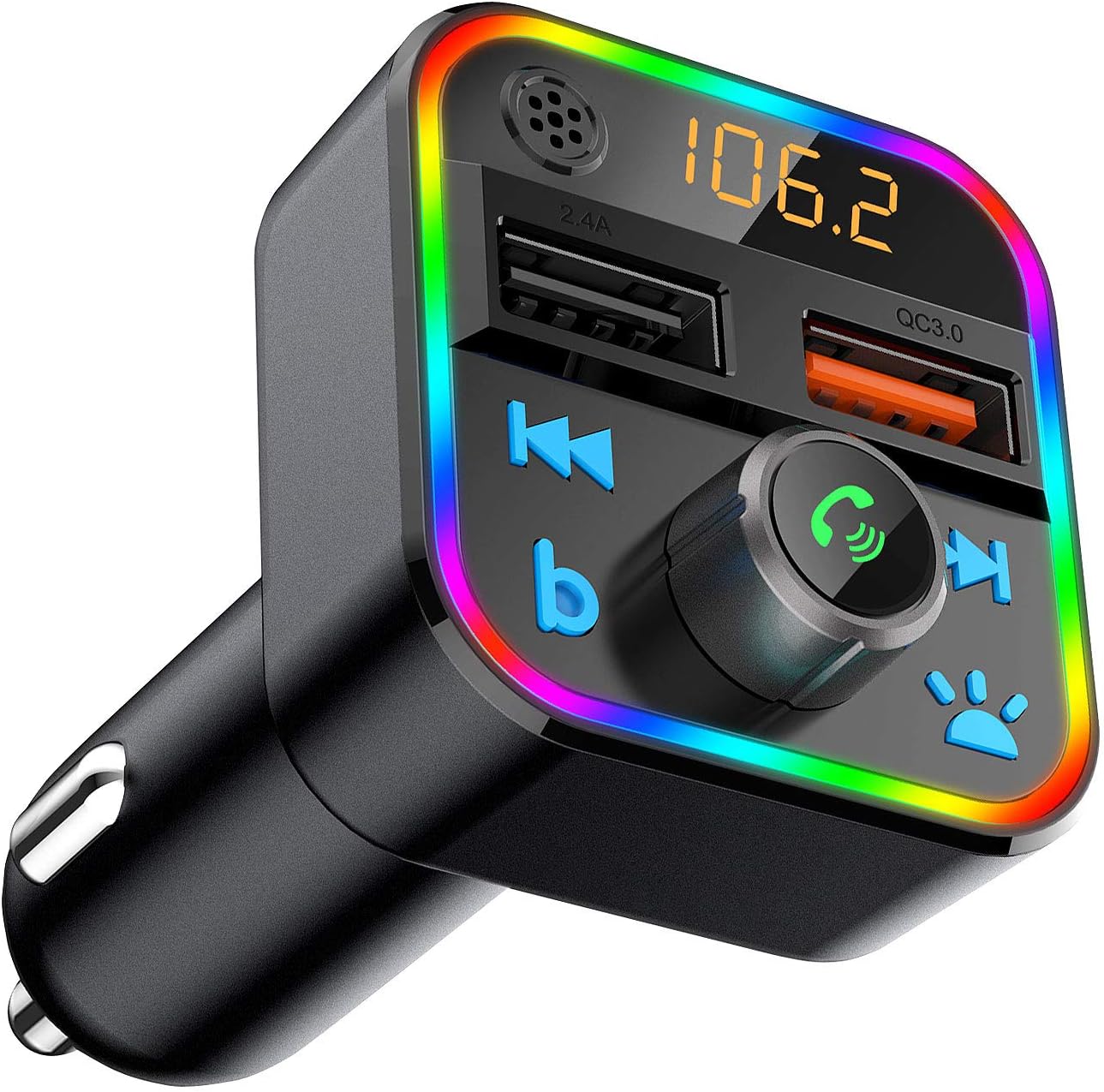 FM Transmitter with Bluetooth
