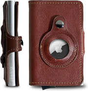 Coteci Airtag Wallet Personal Gadget Leather Slim Design