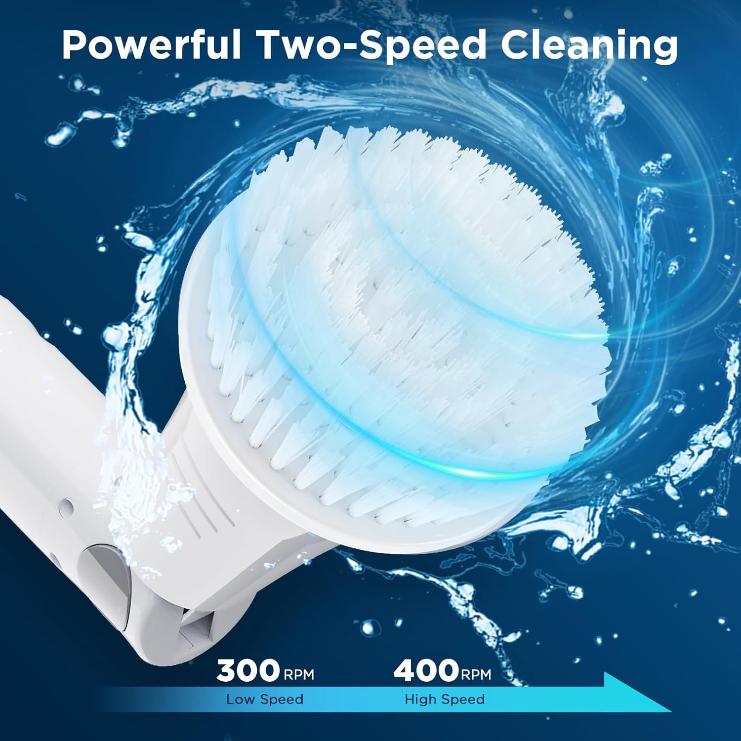 5 in 1  Electric Spin Scrubber