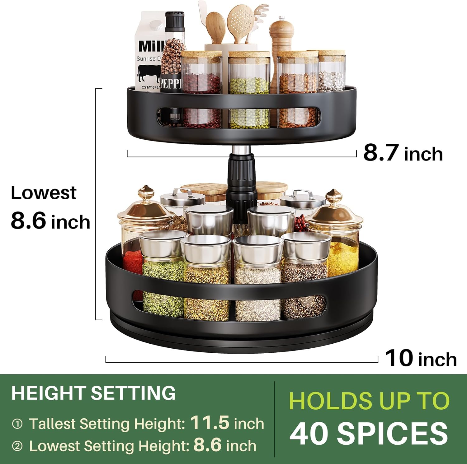 Pantry Cabinet Organizer