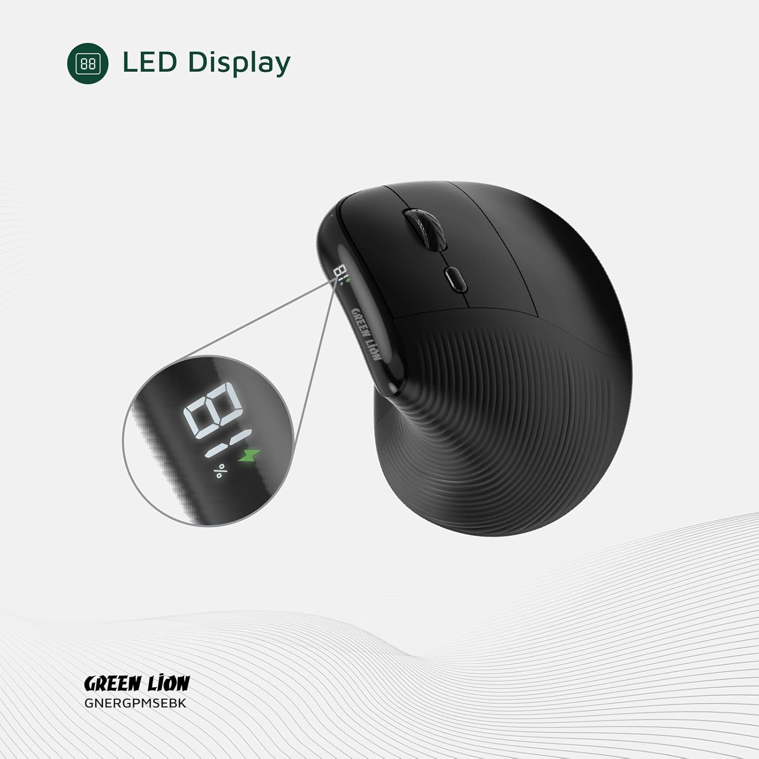 Green Lion Ergo Grip Vertical Mouse