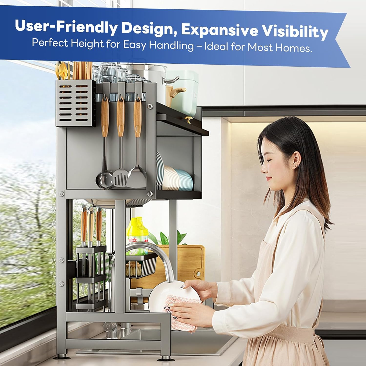 Multi-Functional Kitchen Organizer
