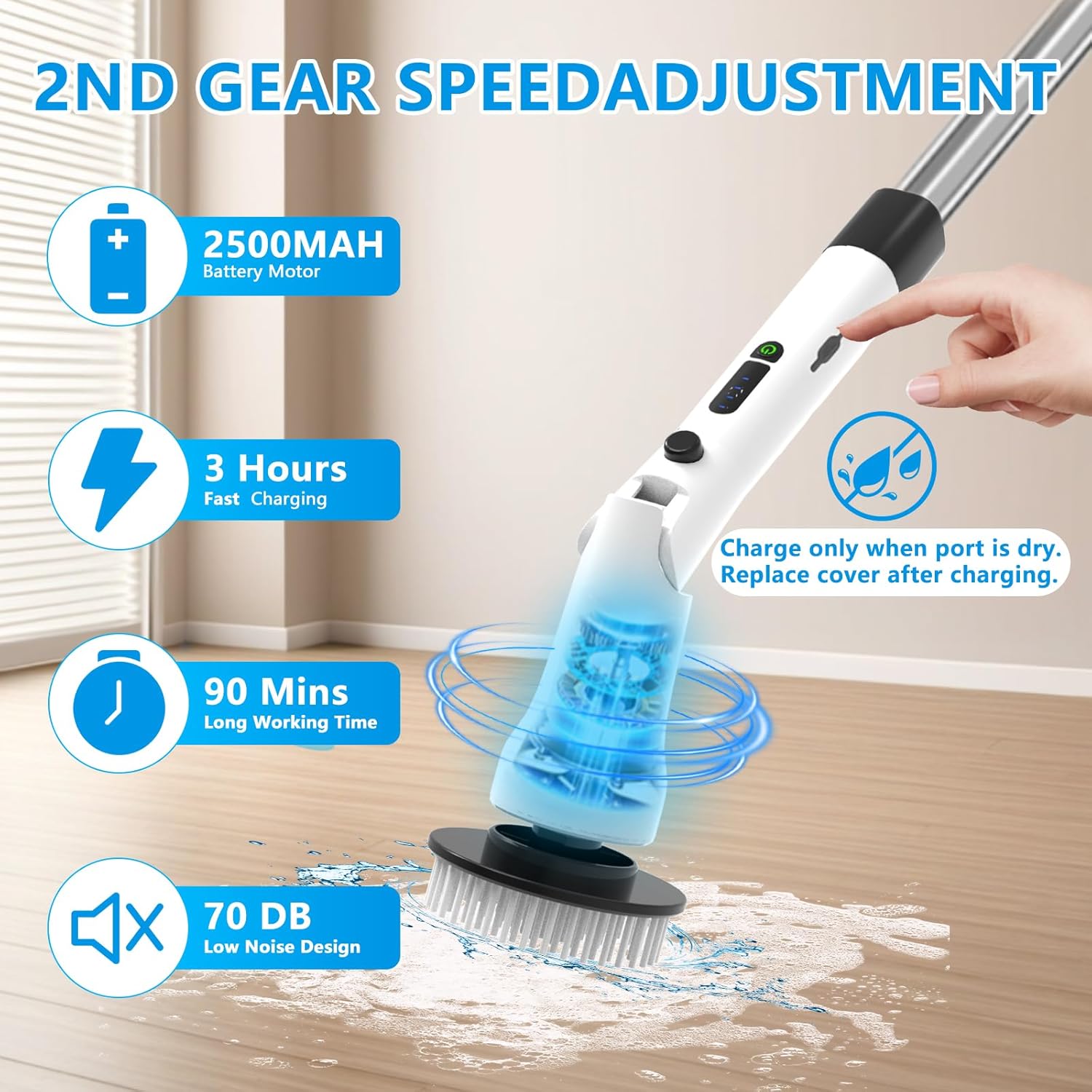 Electric Spin Scrubber