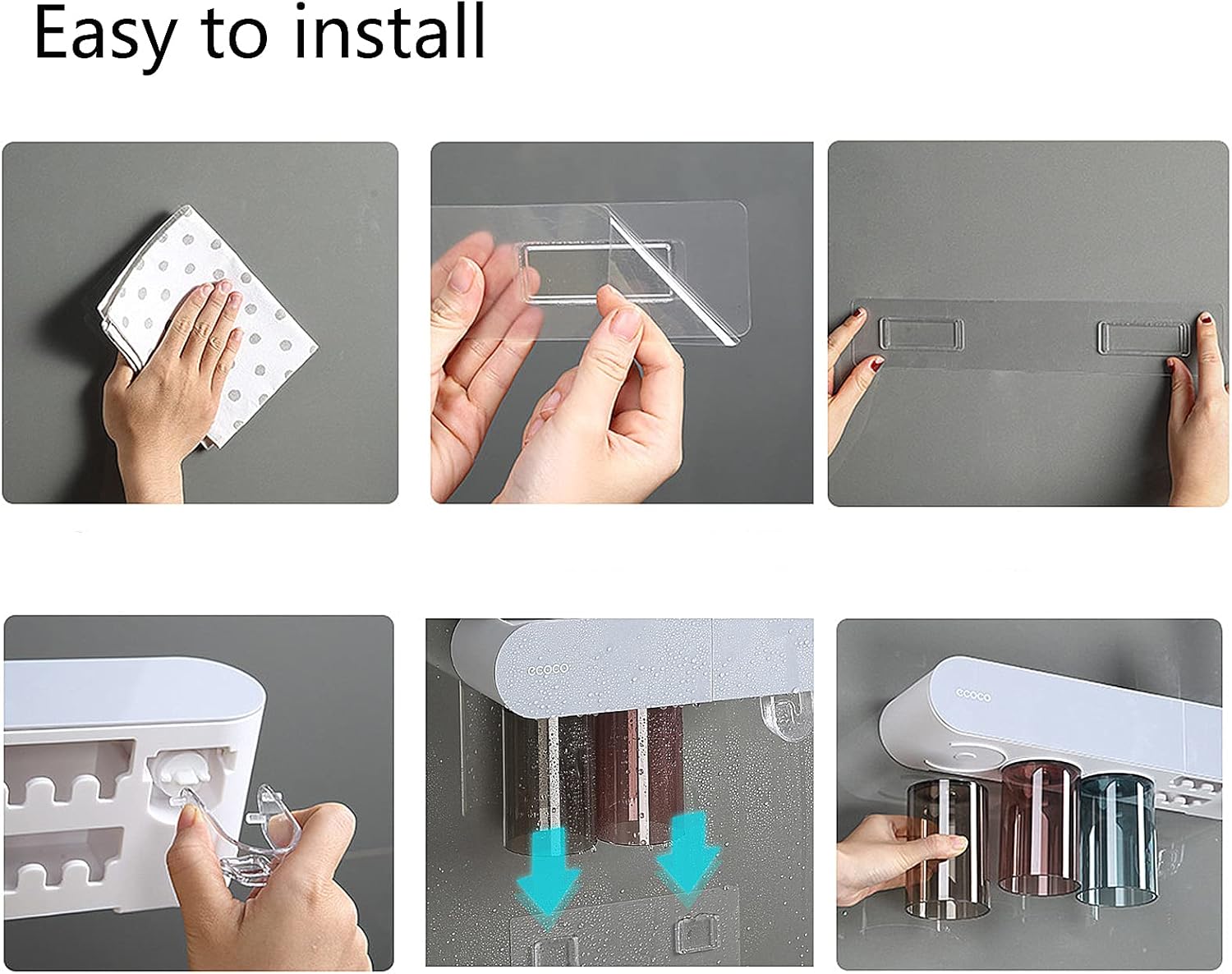 Toothbrush Holders for Bathrooms