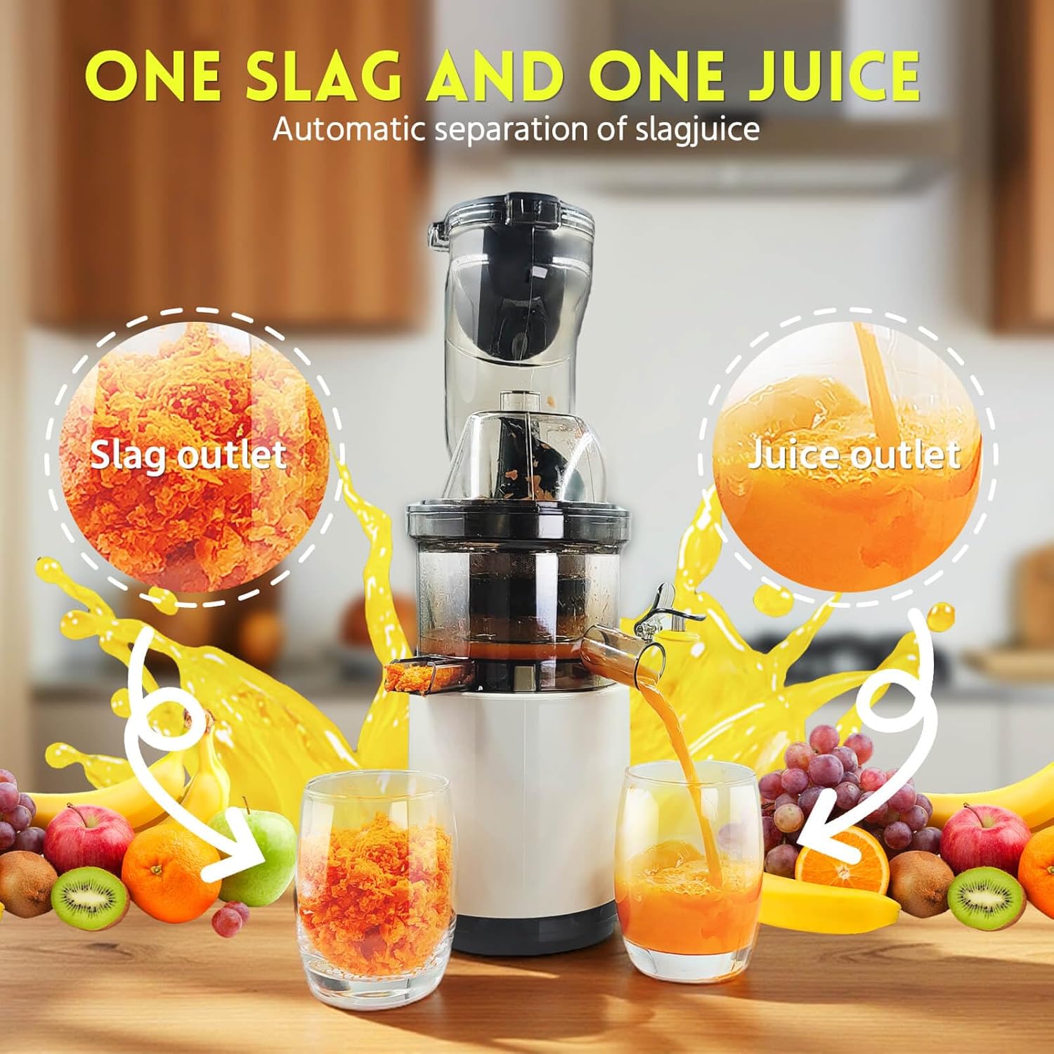 Cold Press Juice Extractor