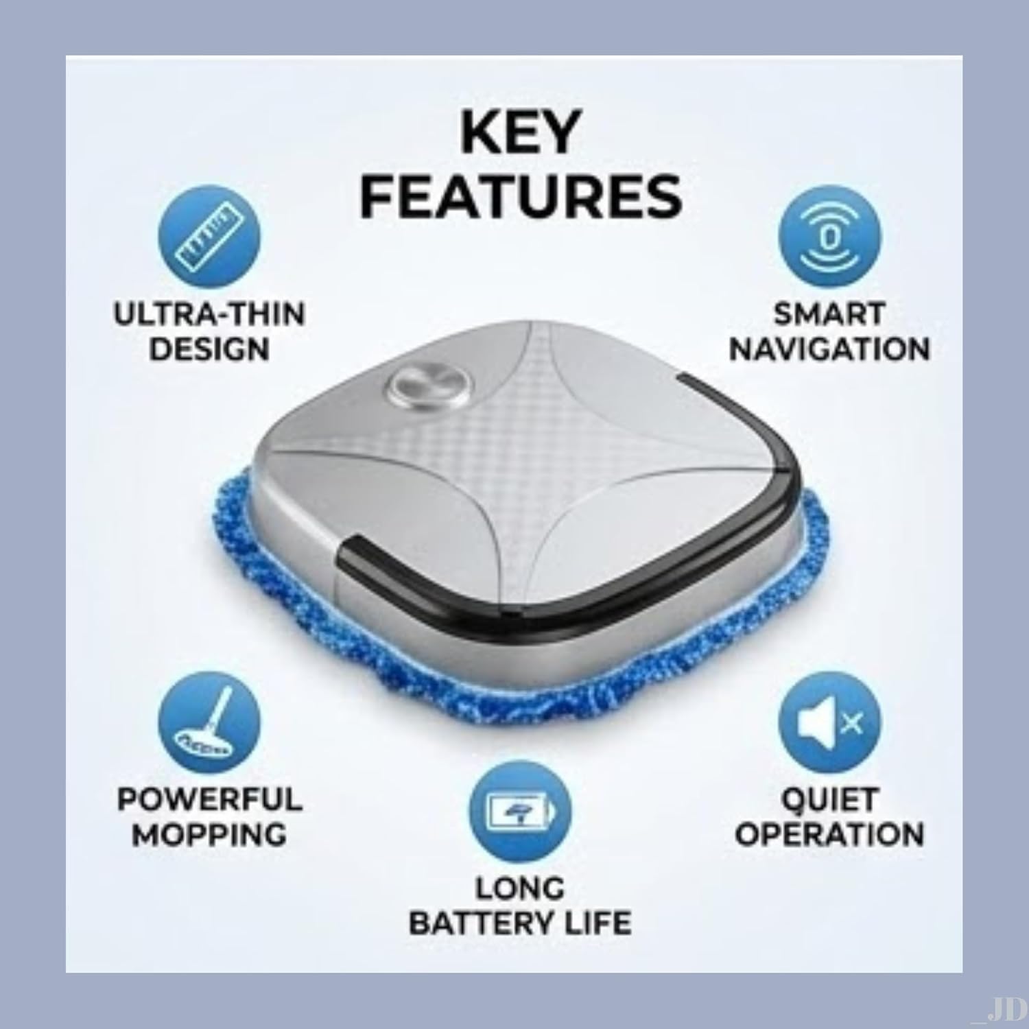 Drumstone Smart Robotic Vacuum Cleaner