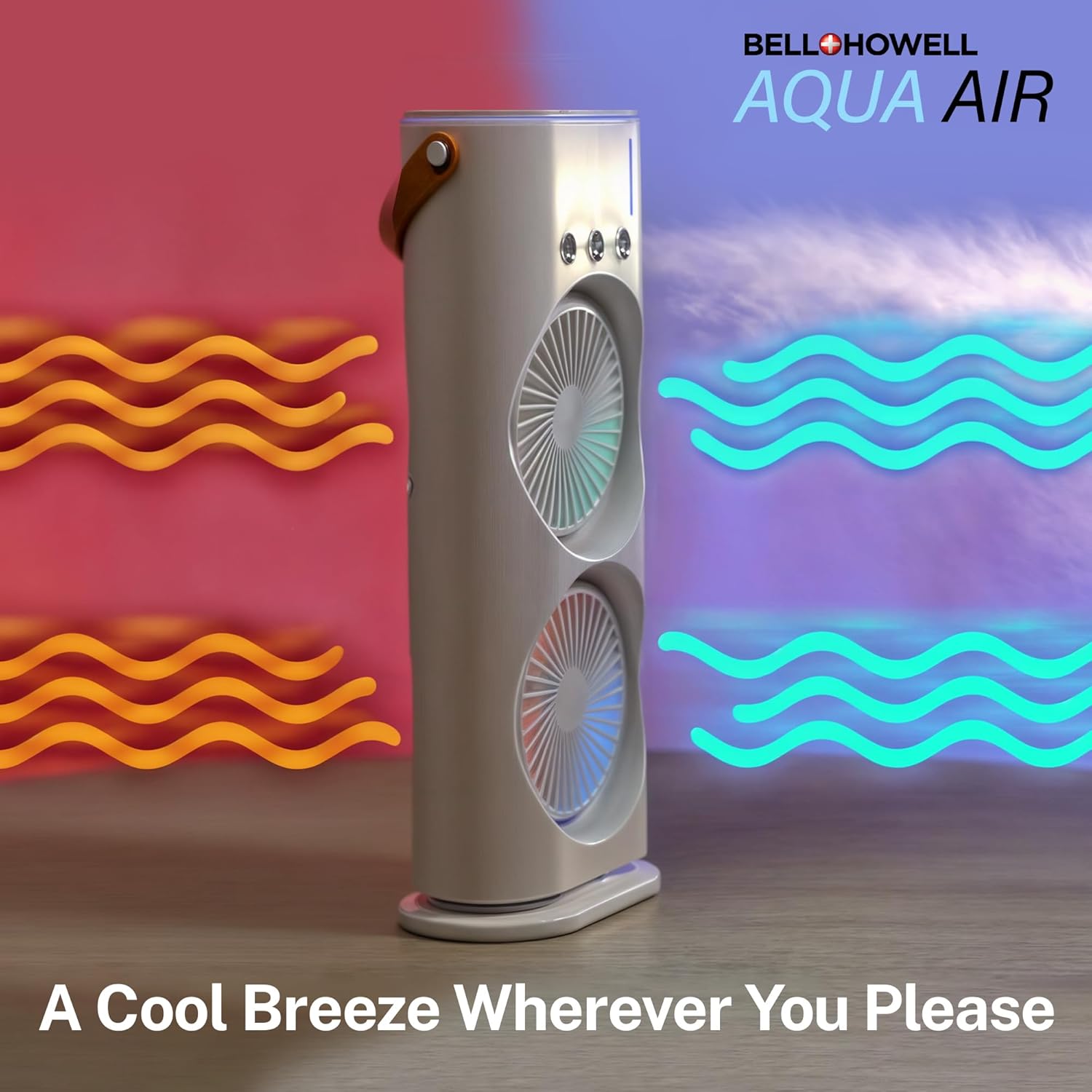 Portable Double Headed Mini Air Cooler