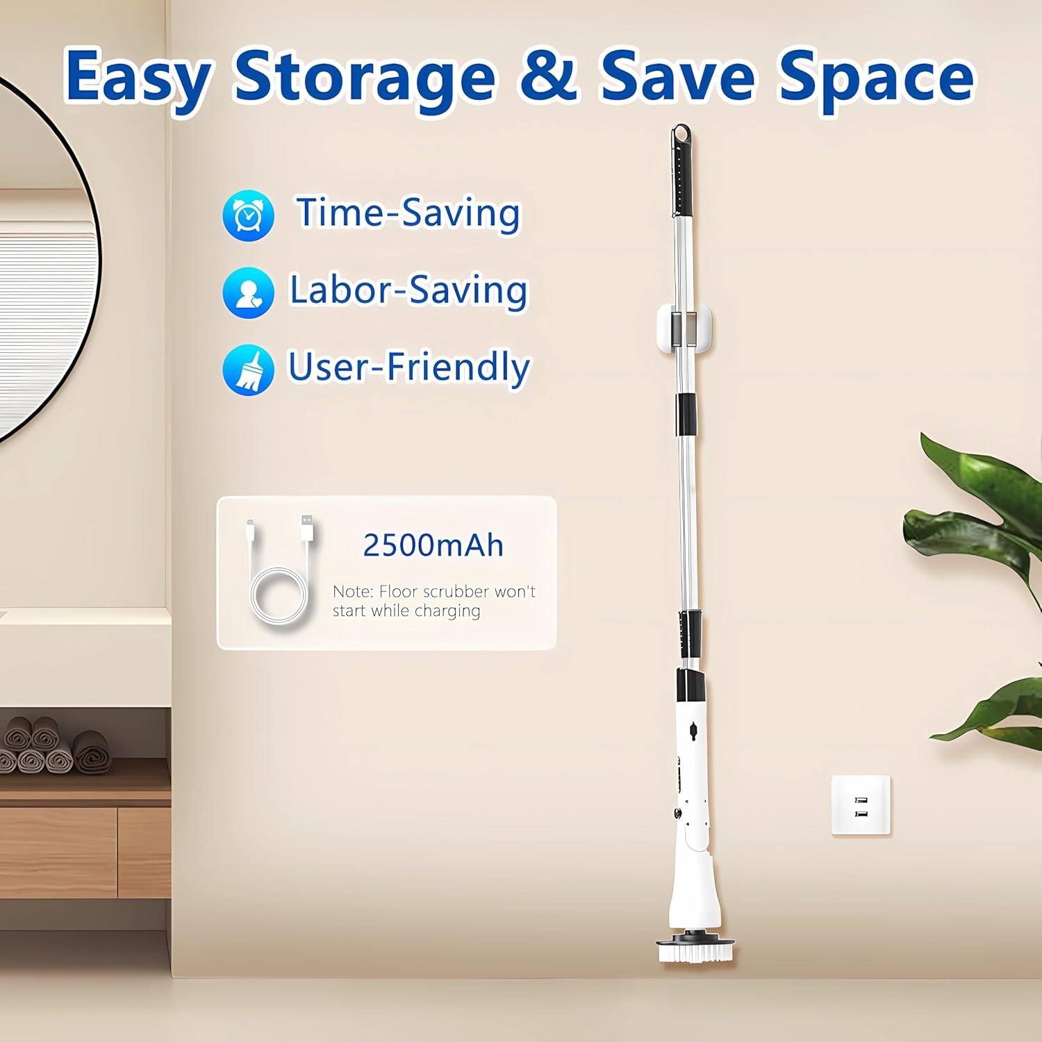 Electric Spin Scrubber