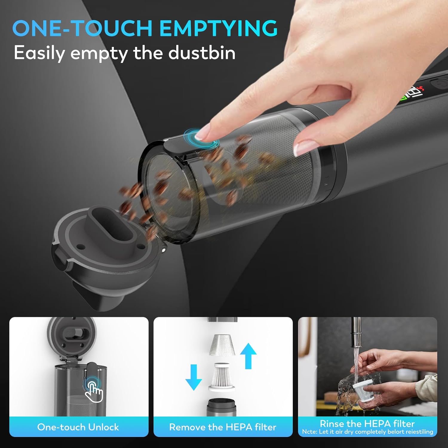 Cordless Car Vacuum Cleaner