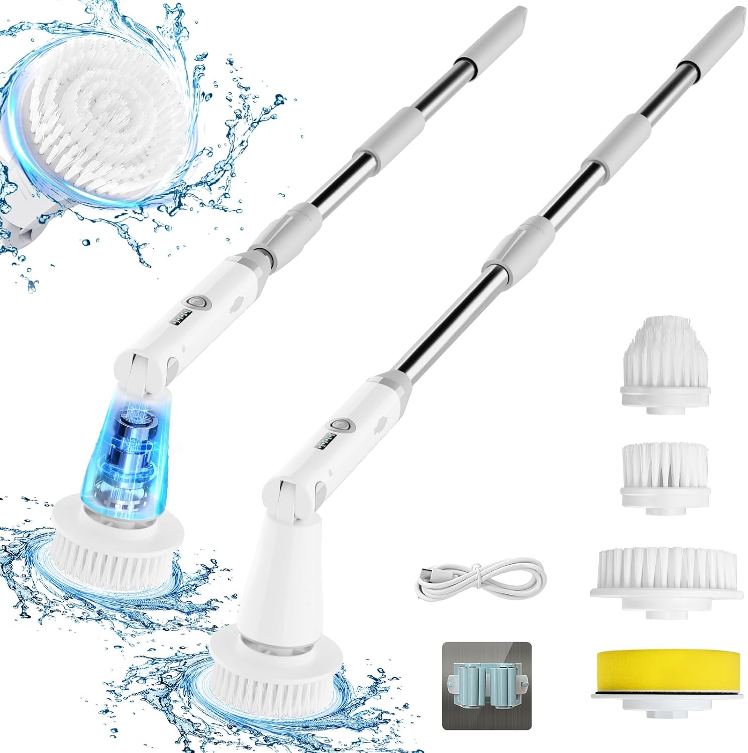 5 in 1  Electric Spin Scrubber